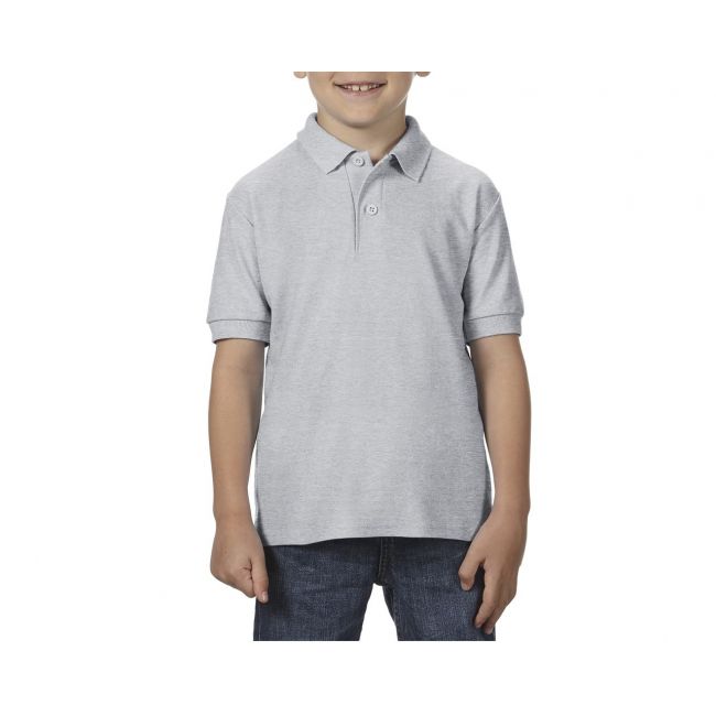 Dryblend® youth double piquÉ polo shirt culoare rs sport grey marimea s