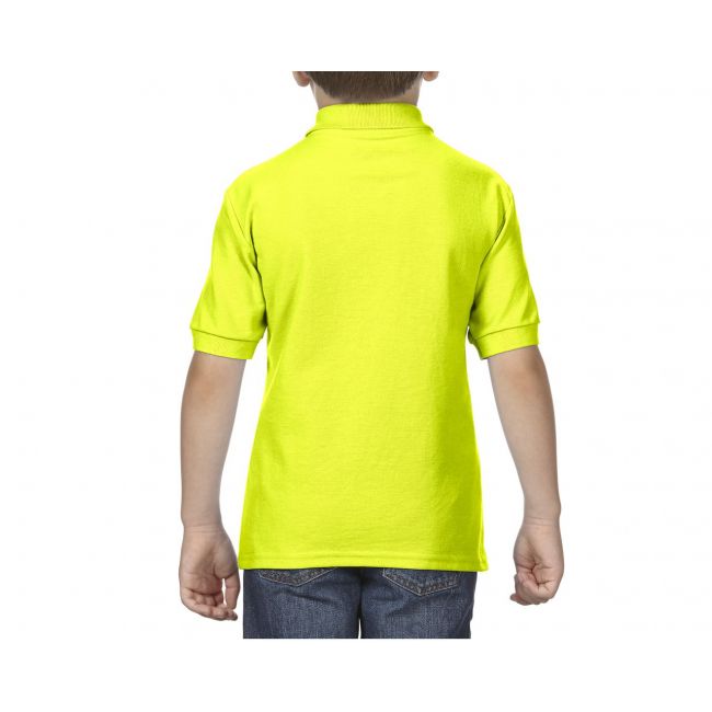 Dryblend® youth double piquÉ polo shirt culoare safety green marimea xl