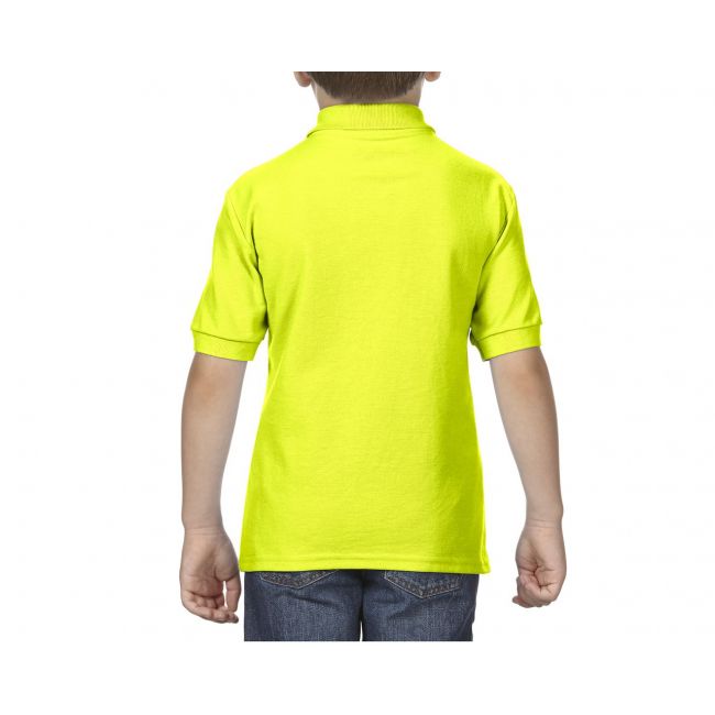 Dryblend® youth double piquÉ polo shirt culoare safety green marimea xs