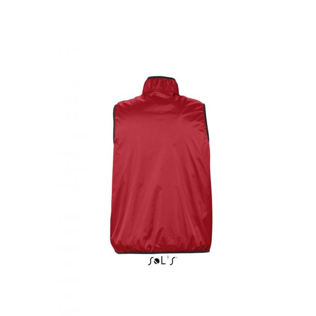 Sol's winner - unisex contrasted reversible bodywarmer culoare red marimea l