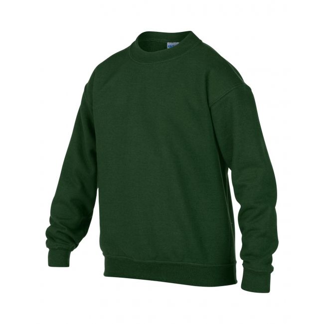 Heavy blend™ youth crewneck sweatshirt culoare forest green marimea xs