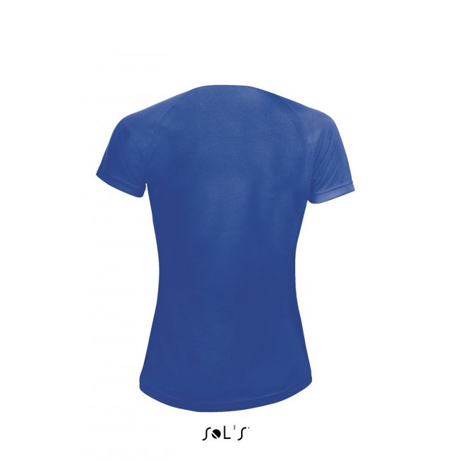 Sol's sporty women - raglan-sleeved t-shirt culoare royal blue marimea m