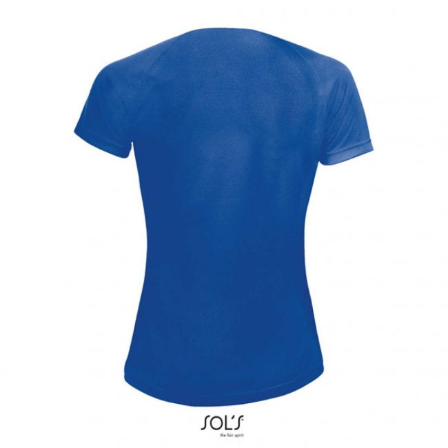 Sol's sporty women - raglan-sleeved t-shirt culoare royal blue marimea s