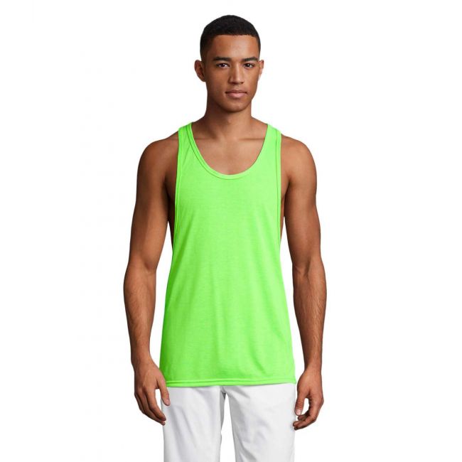 Sol's jamaica - unisex tank top culoare neon green marimea 2xl