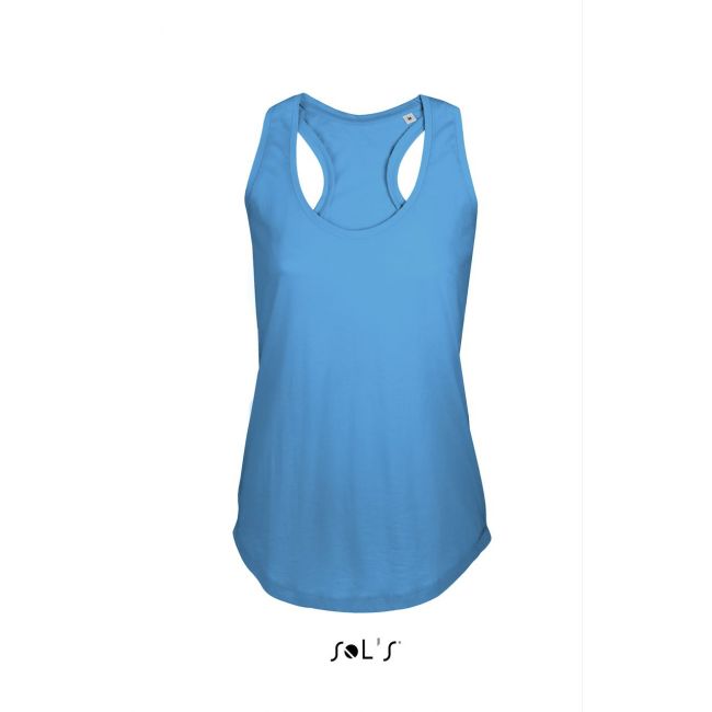 Sol's moka - women’s racer back tank top culoare aqua marimea s