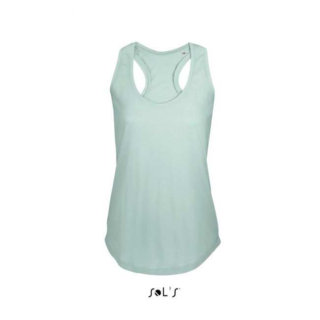 Sol's moka - women’s racer back tank top culoare jade green marimea xs