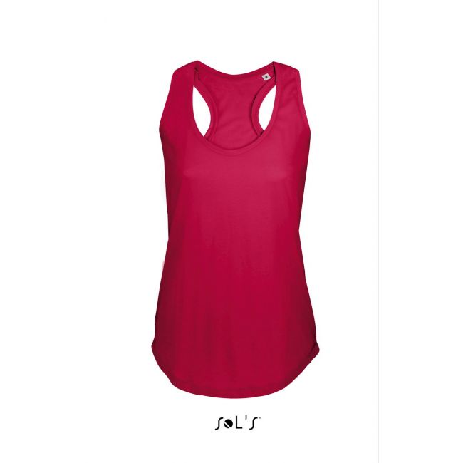 Sol's moka - women’s racer back tank top culoare red marimea xs