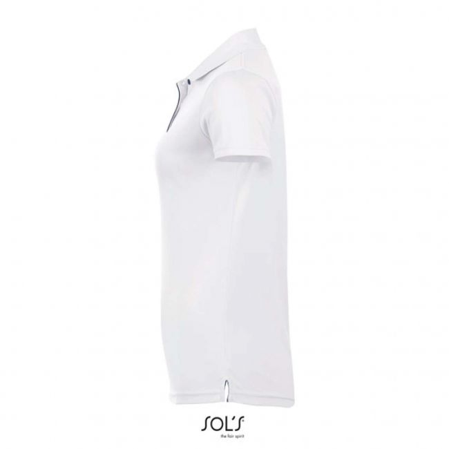 Sol's performer women - sports polo shirt culoare white marimea xl