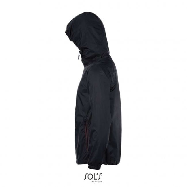 Sol's skate - unisex lined windbreaker culoare black/dark grey marimea xs