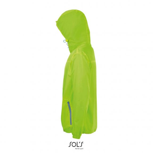 Sol's skate - unisex lined windbreaker culoare neon lime/royal blue marimea xl