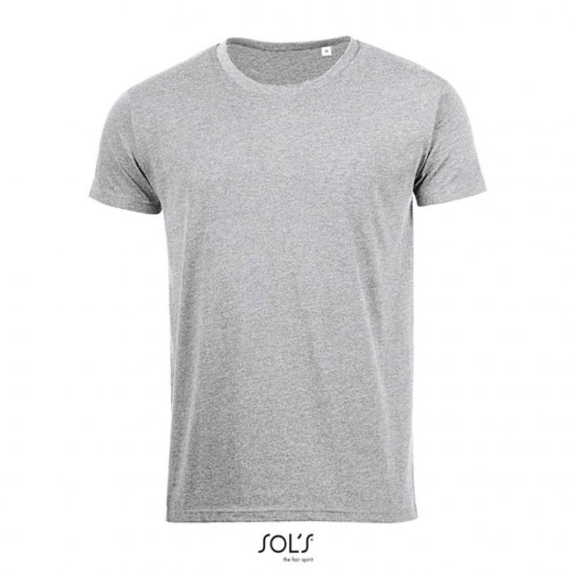 Sol's mixed men - round neck t-shirt culoare grey melange marimea s