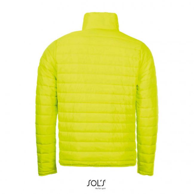 Sol's ride men - light padded jacket culoare neon lime marimea l