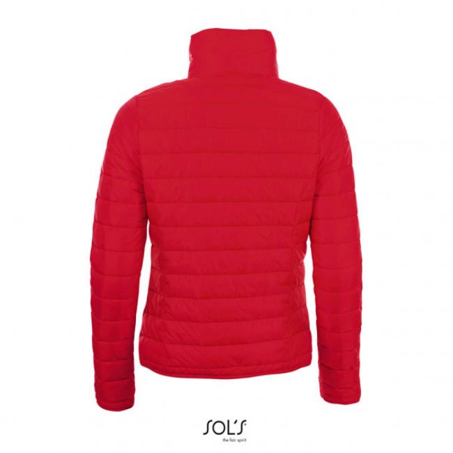 Sol's ride women - light padded jacket culoare red marimea 2xl