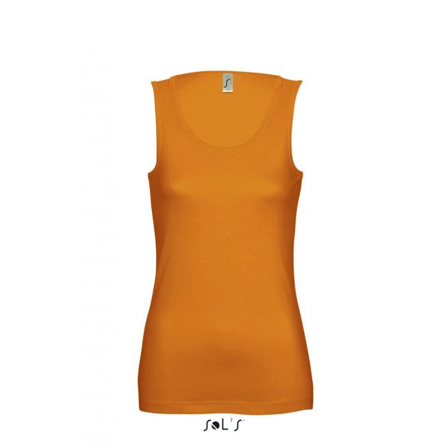 Sol's jane - women's tank top culoare orange marimea l