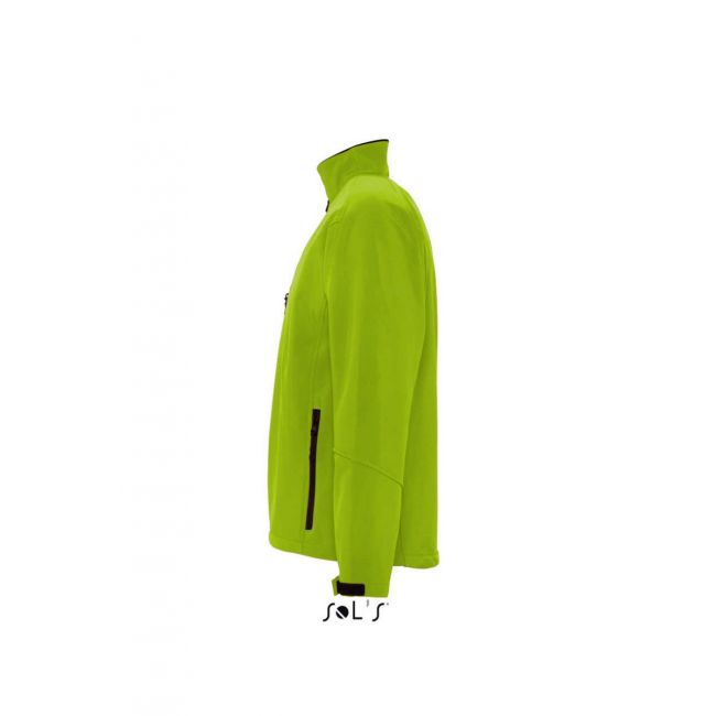 Sol's relax - men's softshell zipped jacket culoare green absinthe marimea 2xl