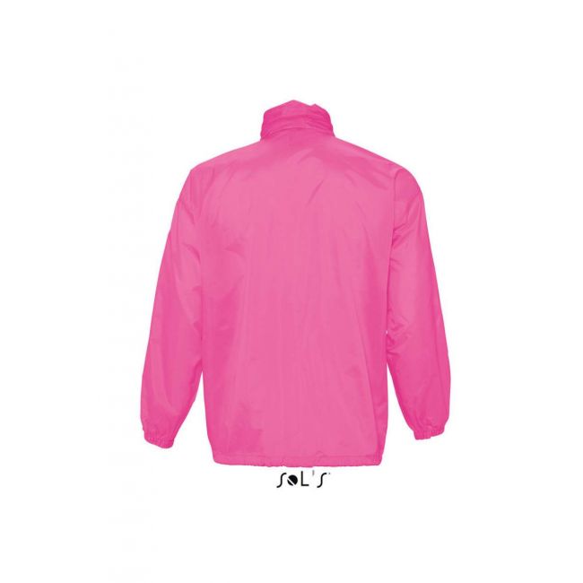 Sol's surf - unisex water repellent windbreaker culoare neon pink 2 marimea s