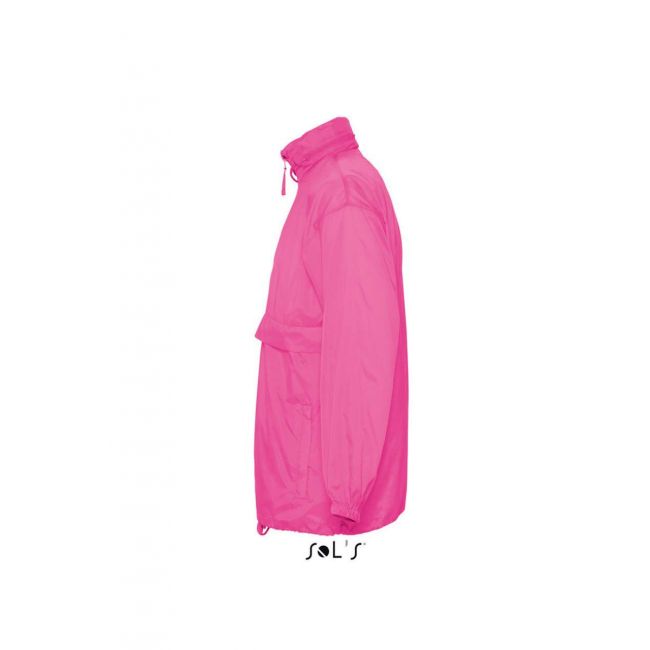 Sol's surf - unisex water repellent windbreaker culoare neon pink 2 marimea s