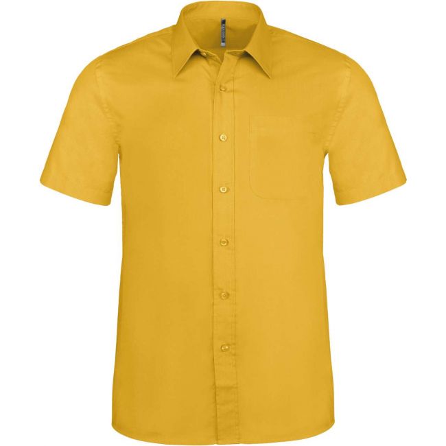 Ace - short-sleeved shirt culoare yellow marimea 6xl