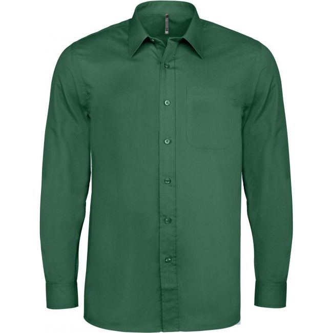Jofrey > long-sleeved shirt culoare forest green marimea 2xl