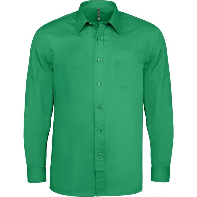 Jofrey > long-sleeved shirt culoare kelly green marimea l