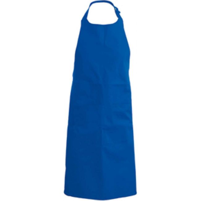 Polyester cotton apron with pocket culoare royal blue marimea u