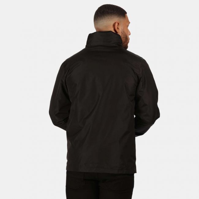 Classic 3-in-1 waterproof jacket culoare black/black marimea s