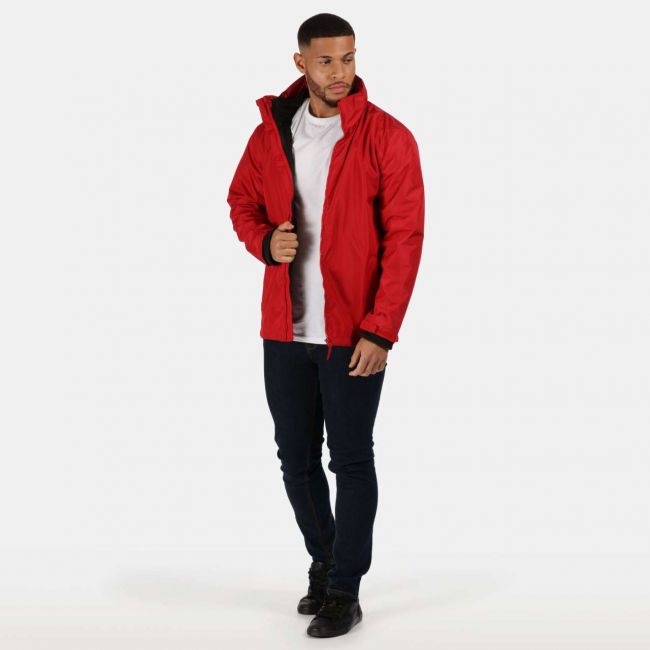 Classic 3-in-1 waterproof jacket culoare classic red/black marimea 2xl