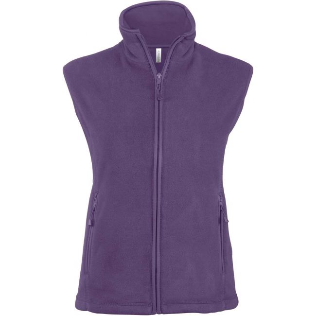 Melodie - ladies' micro fleece gilet culoare purple marimea 2xl