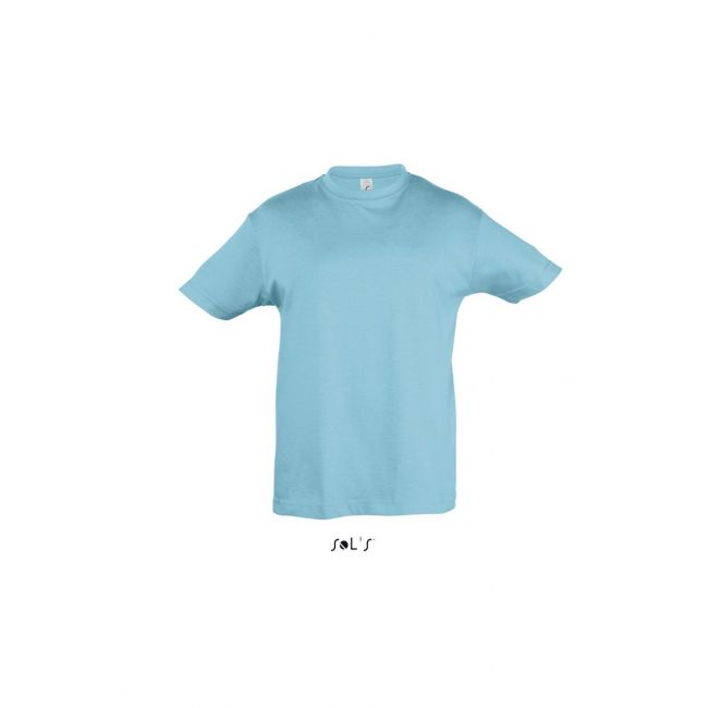 Sol's regent kids - round neck t-shirt culoare atoll blue marimea 10a