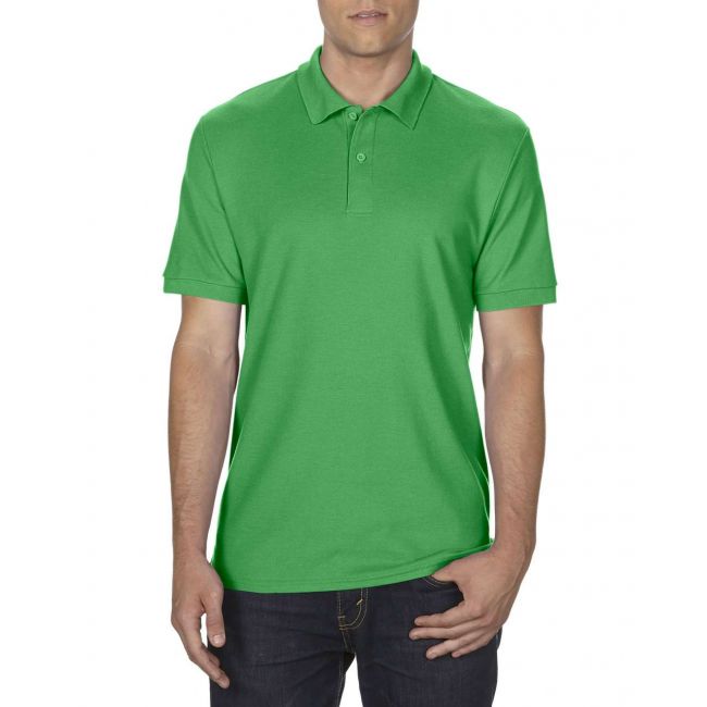 Dryblend® adult double piquÉ polo culoare irish green marimea xl