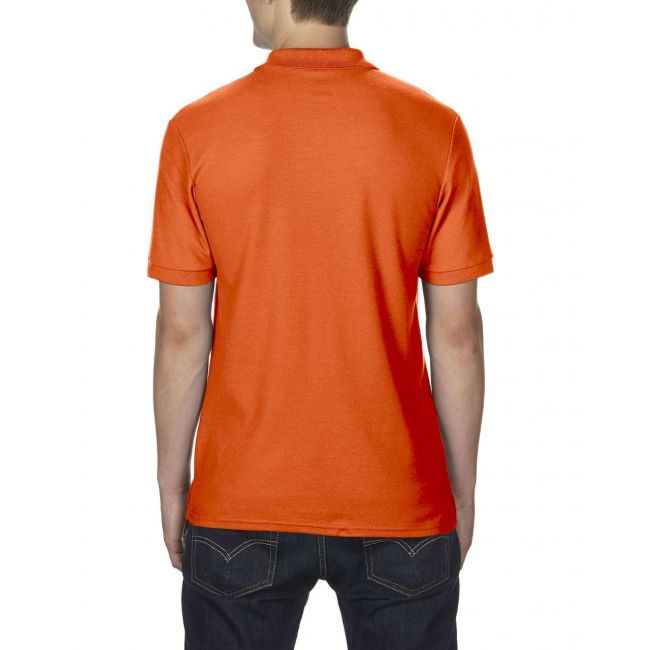 Dryblend® adult double piquÉ polo culoare orange marimea 3xl