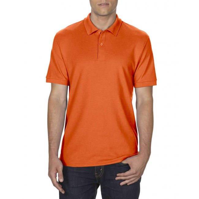 Dryblend® adult double piquÉ polo culoare orange marimea m