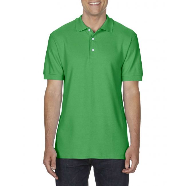 Premium cotton® adult double piquÉ polo culoare irish green marimea s