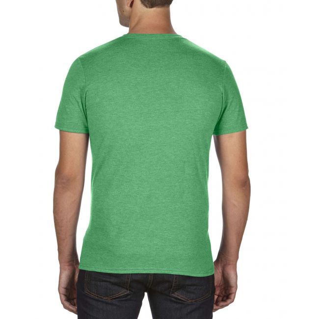 Adult tri-blend tee culoare heather green marimea 2xl