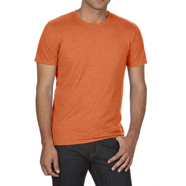 Adult tri-blend tee culoare heather orange marimea xs