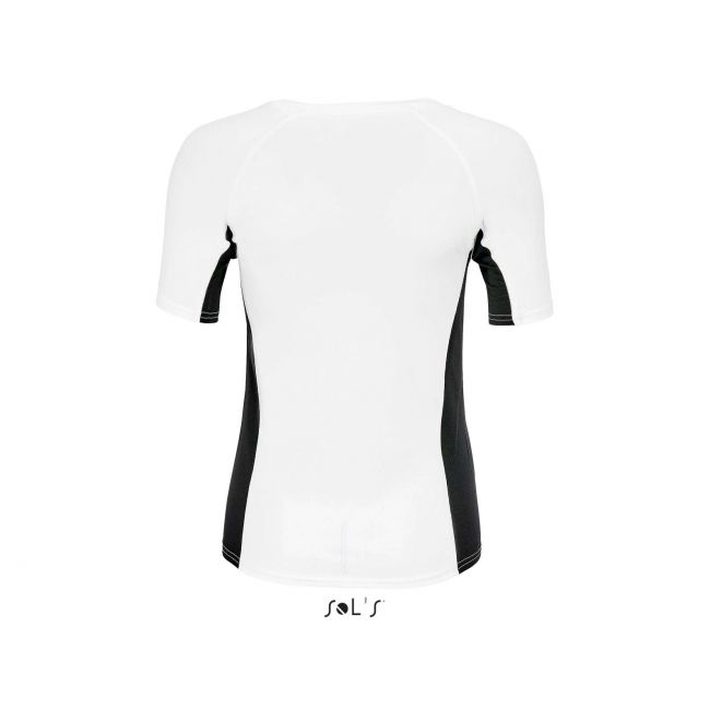 Sol's sydney women - short sleeve running t-shirt culoare white marimea s