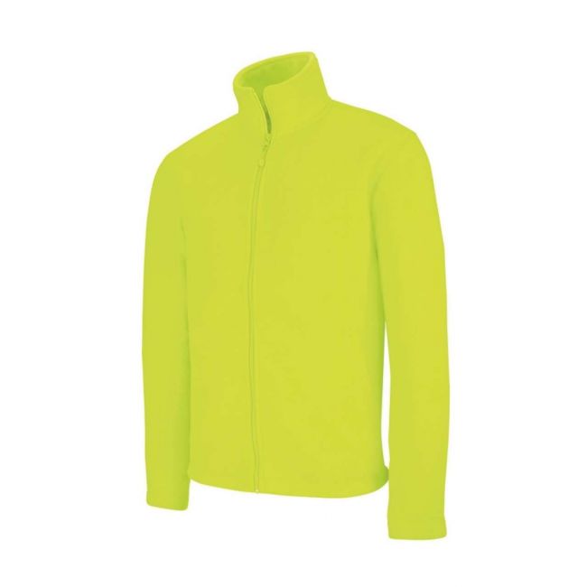 Falco - full zip microfleece jacket culoare fluorescent yellow marimea 3xl