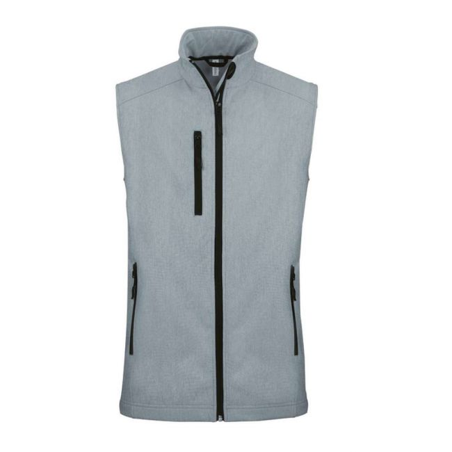 Men's softshell bodywarmer culoare marl grey marimea m