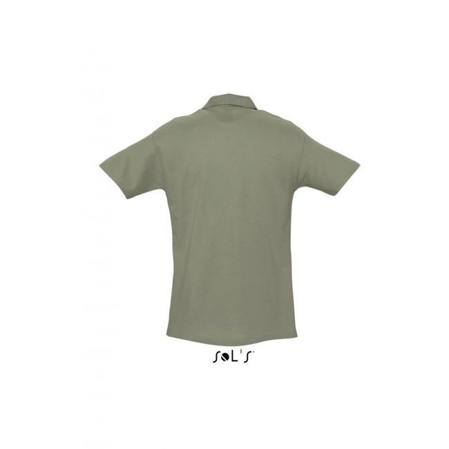 Sol's spring ii - men’s pique polo shirt culoare khaki marimea 2xl