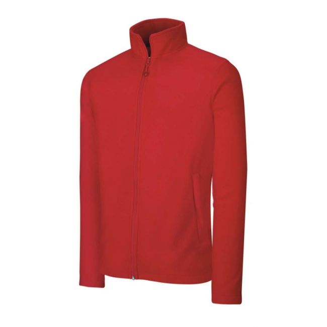 Full zip microfleece jacket culoare red marimea 3xl