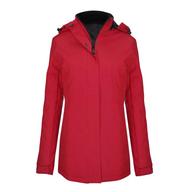 Ladies' parka culoare red marimea xs