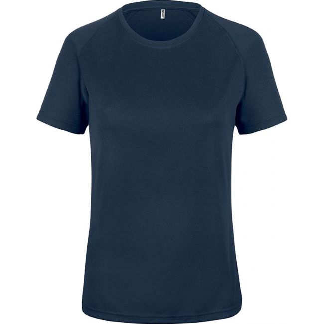 Ladies' short-sleeved sports t-shirt culoare sporty navy marimea l