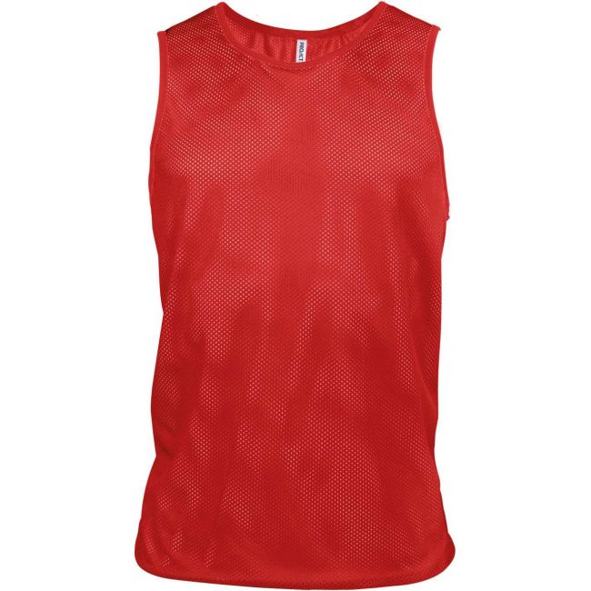 Multi-sports light mesh bib culoare sporty red marimea l/xl