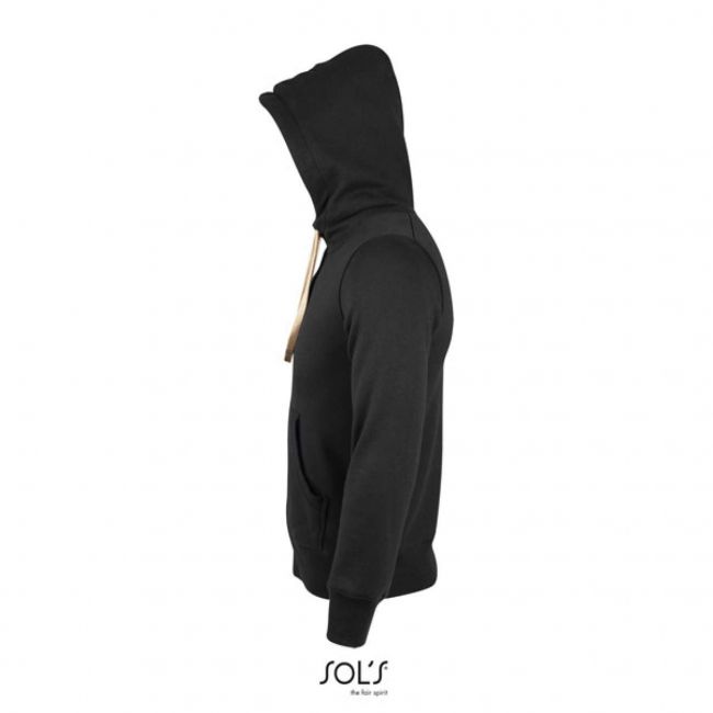 Sol's sherpa - unisex zipped jacket with \"sherpa\" lining culoare black marimea m
