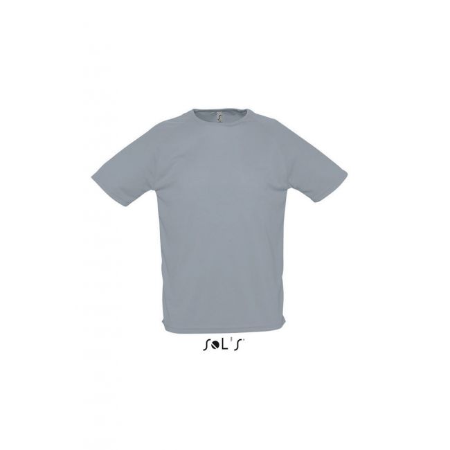 Sol's sporty - raglan sleeved t-shirt culoare pure grey marimea xs