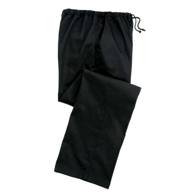 'essential' chef's trousers culoare black marimea xs