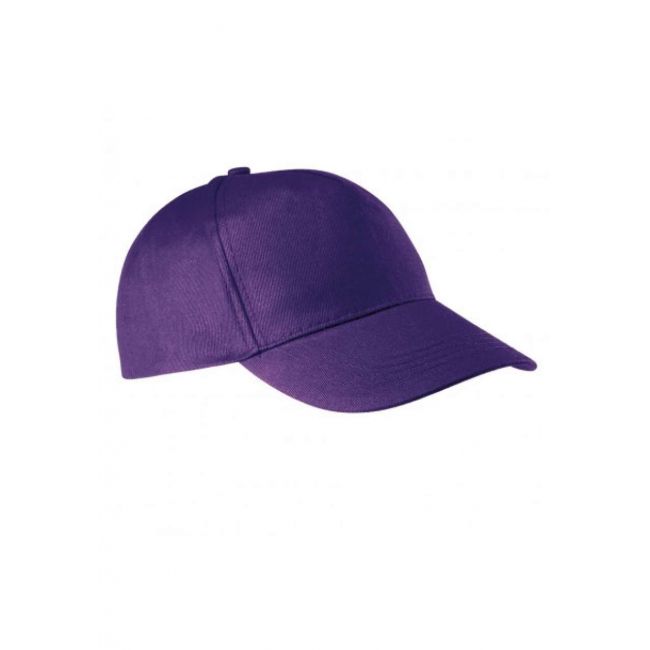 Cotton cap - 5 panels culoare purple marimea u