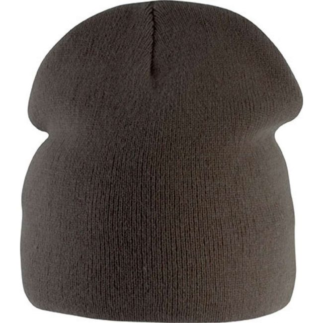 Fleece lined beanie culoare khaki marimea u