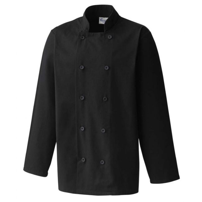 Long sleeve chef’s jacket culoare black marimea 2xl