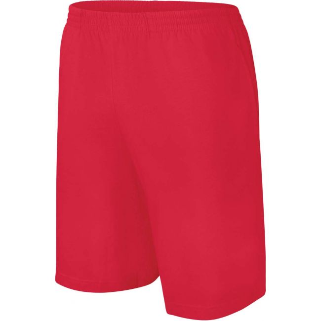 Men's jersey sports shorts culoare red marimea s